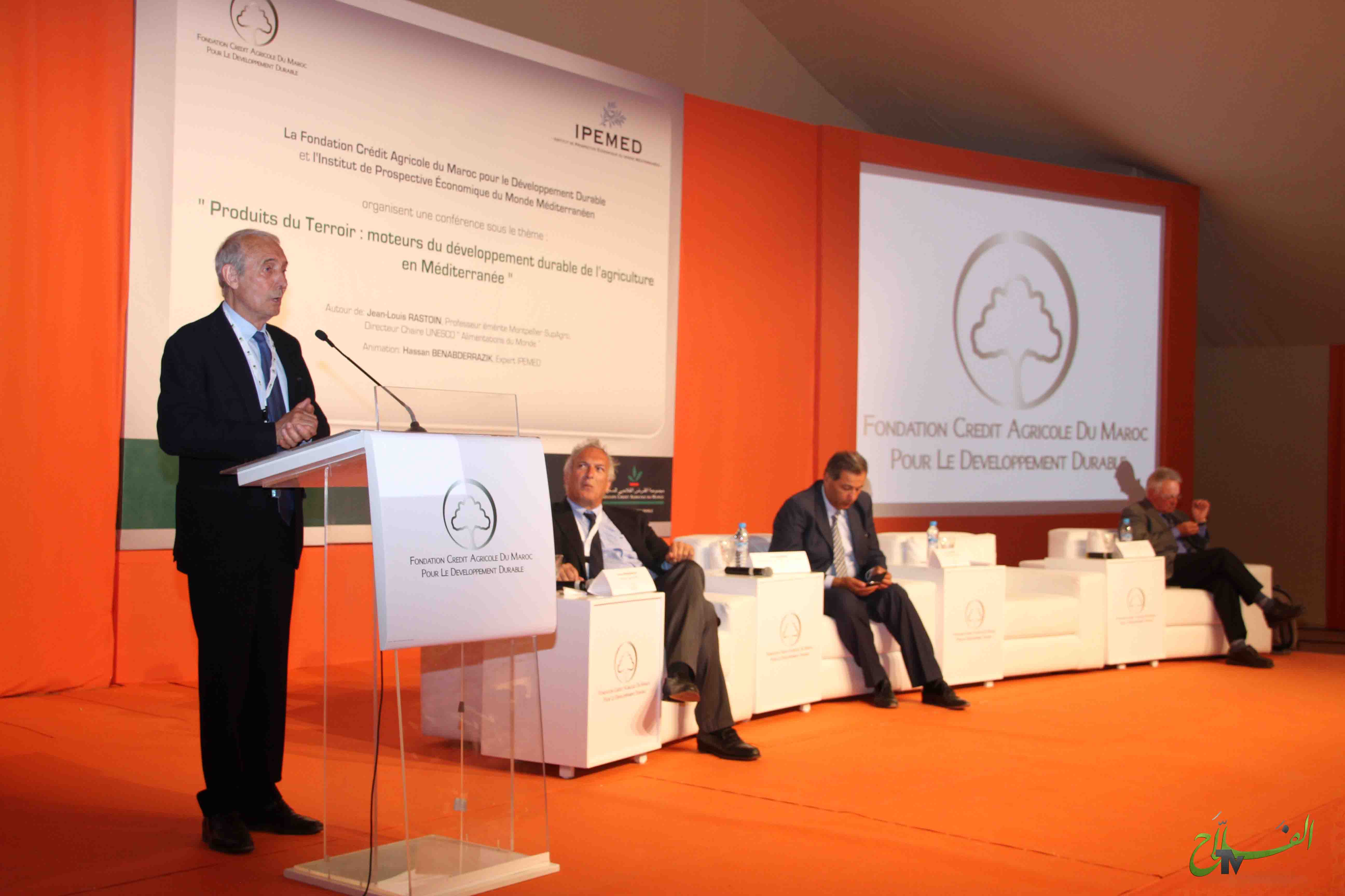 Conference avec l’IPEMED sur ” Produits du Terroir: Moteurs du Developpement de l’Agriculture en Méditerranée