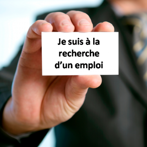 je suis a la recherche d’un emploi