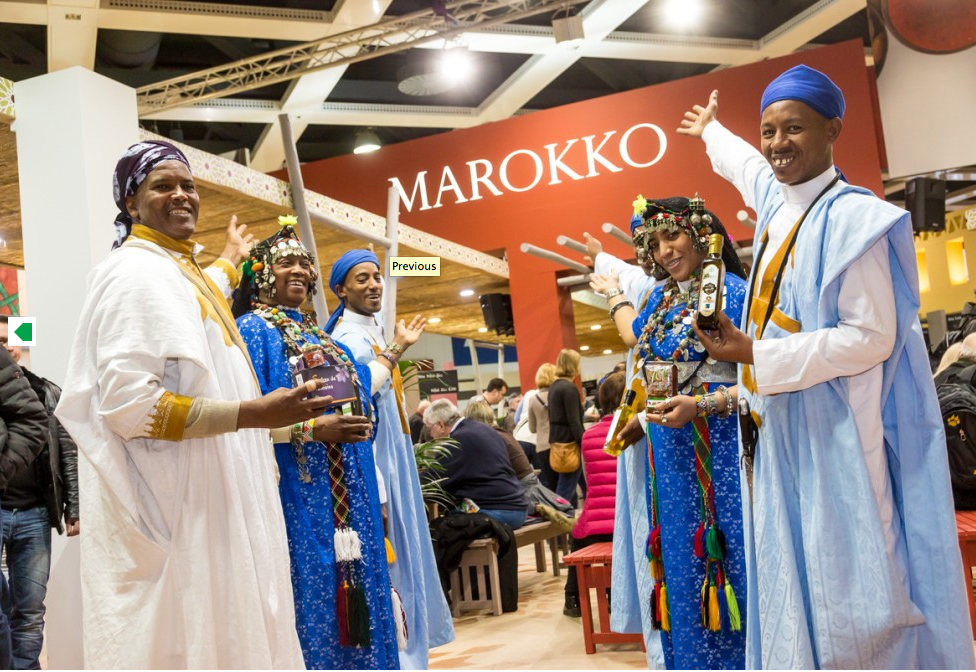 الجناح المغربي في معرض برلين الدولي (الأسبوع الأخضر) هو الأكبر و الأفضل.